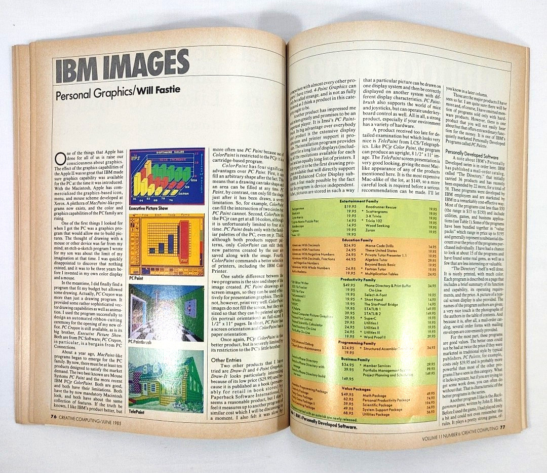 Creative Computing Magazine Computers & Electronics Vol 11 No 6 June 1985