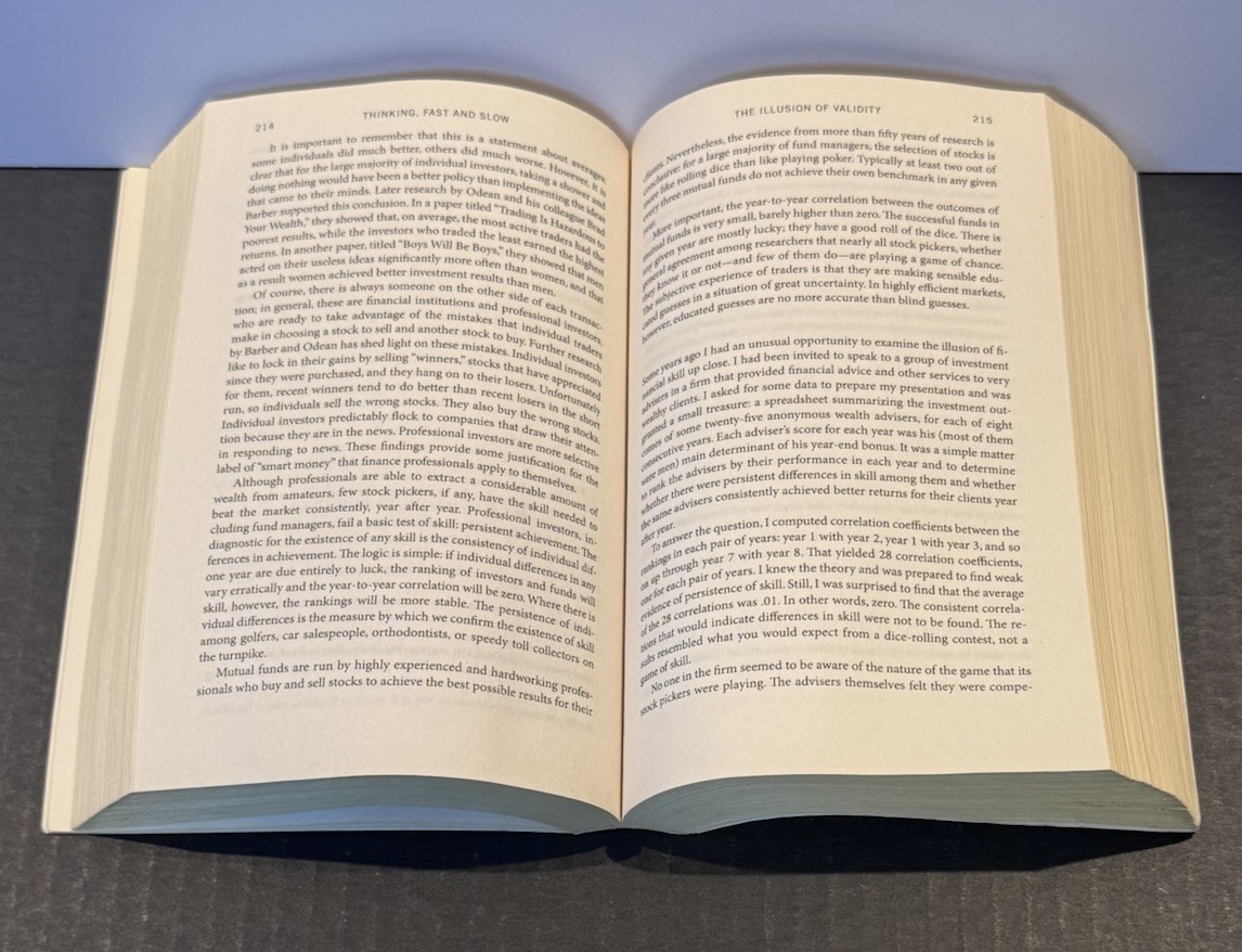 Thinking, Fast and Slow – Paperback By Kahneman, Daniel – GOOD