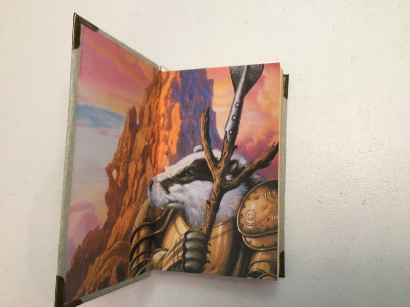 Brian Jacques, Redwall Series Books 1-5, Custom Bound in Suede, Mossflower