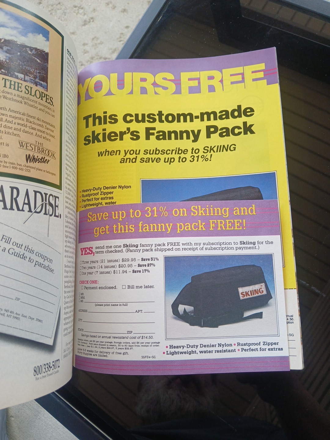SKIING Magazine 258 Pages November 1990