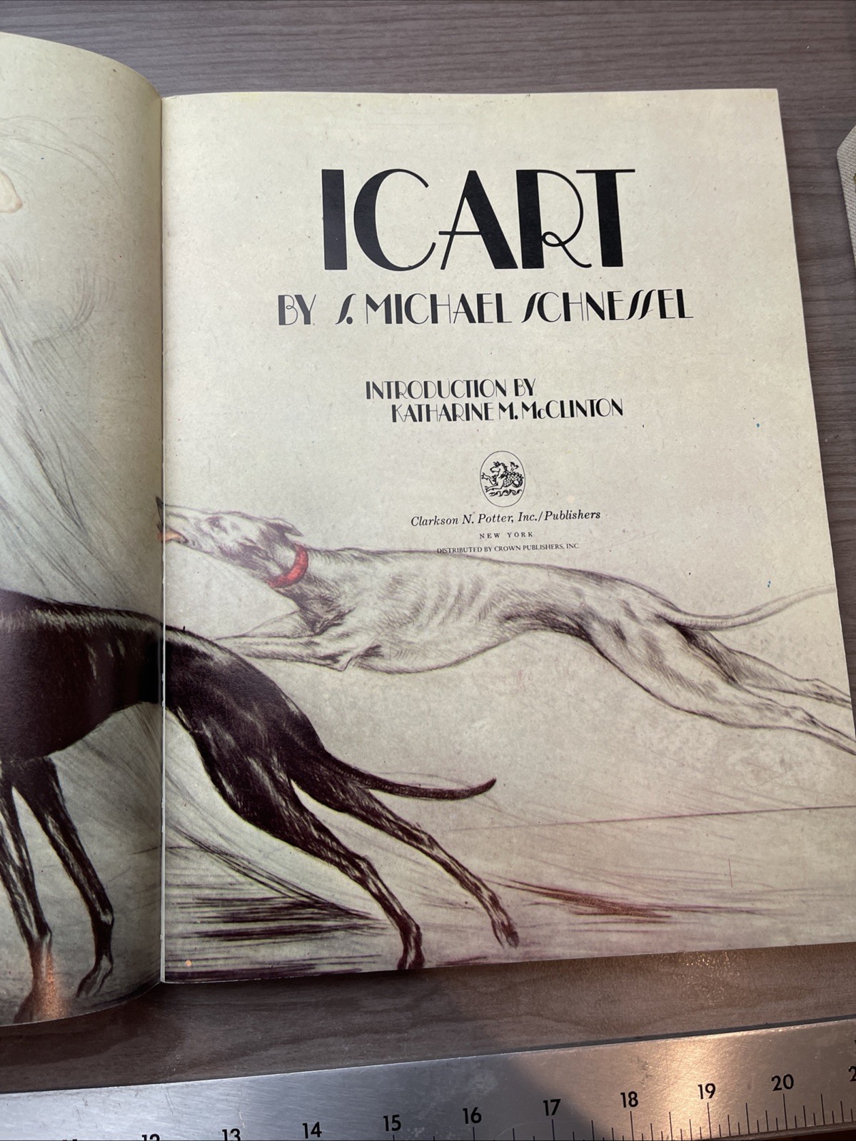 ICART by S. Michael Schnessel, Publ. Clarkson Potter 1976, Soft cover