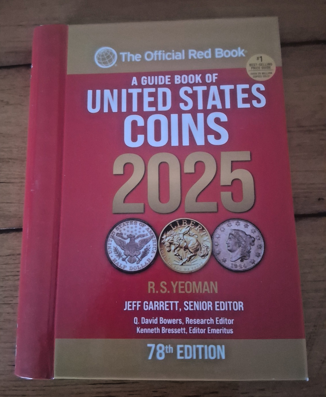 The Official Red Book – 2025 Guide Book of United States Coins Hidden Spiral