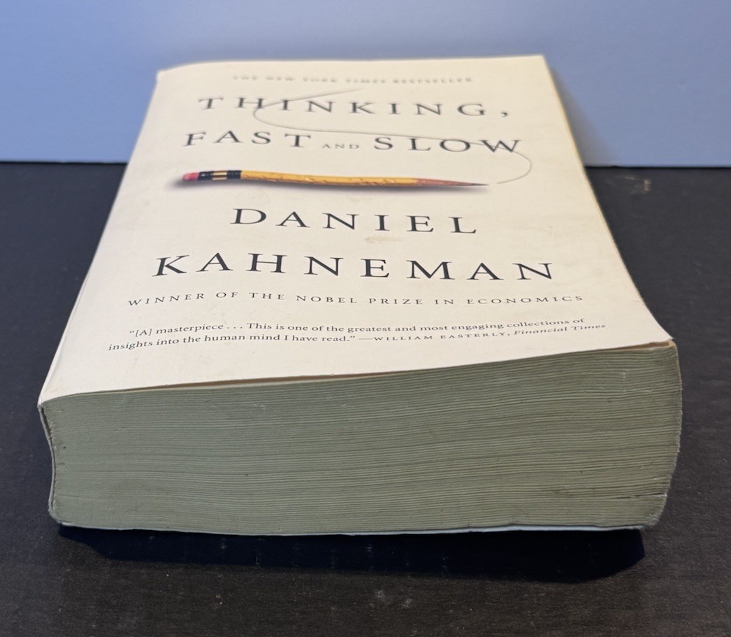 Thinking, Fast and Slow – Paperback By Kahneman, Daniel – GOOD