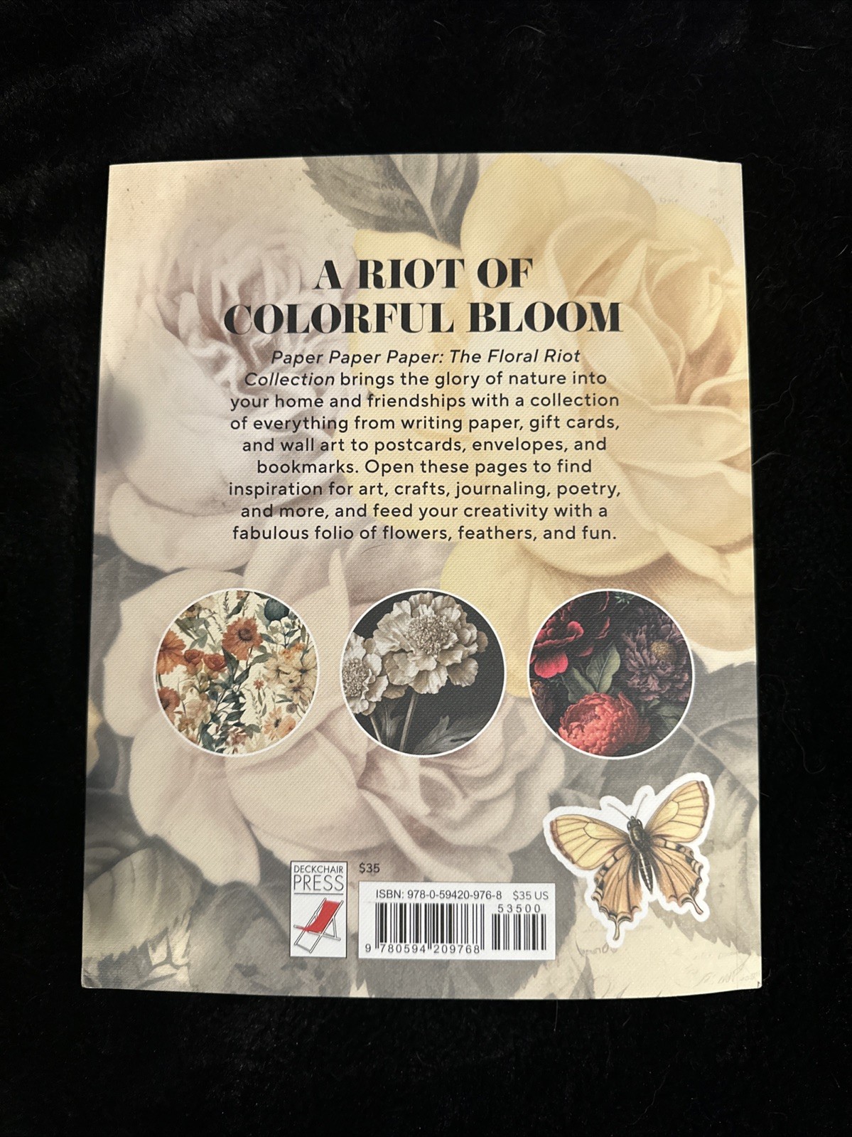 PAPER PAPER PAPER The Floral Riot COLLECTION BOOK 180 Pages Create Craft 2025