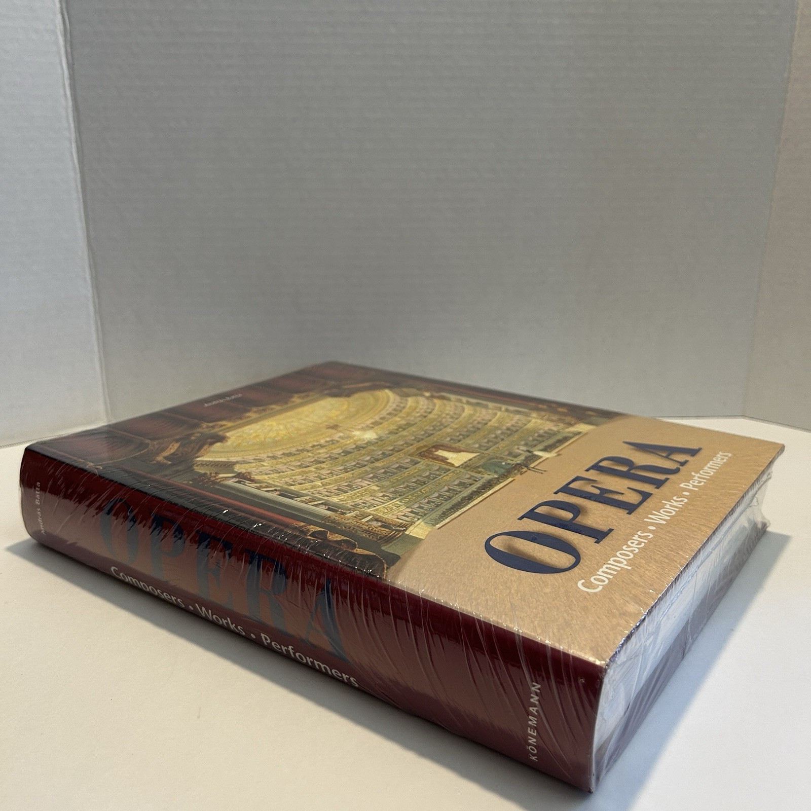 OPERA Composers Works Performers Andras Batta SEALED Hardcover Coffee Table Book