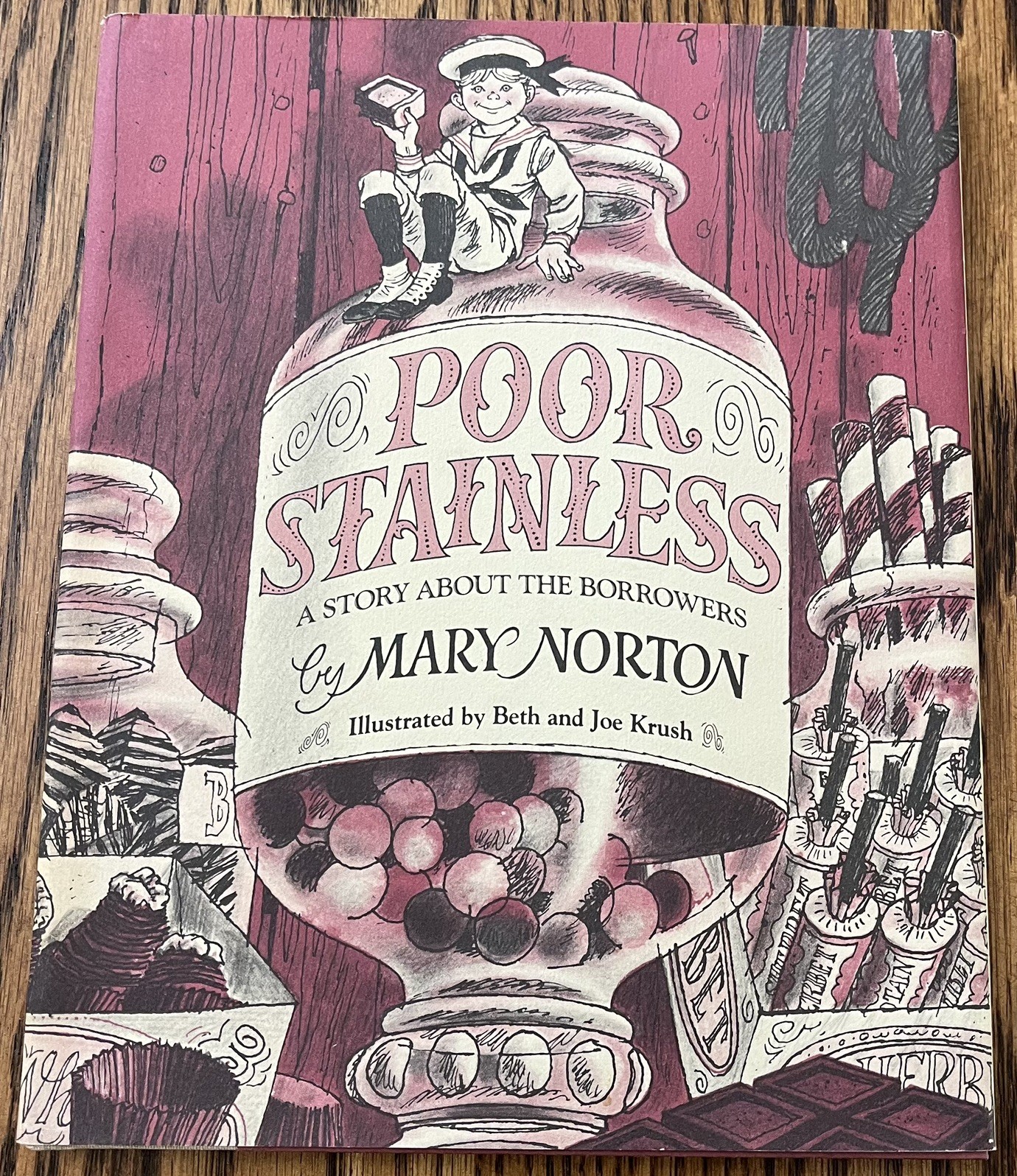 POOR STAINLESS : Borrowers : Mary Norton : Beth & Joe Krush : hbdj : vintage