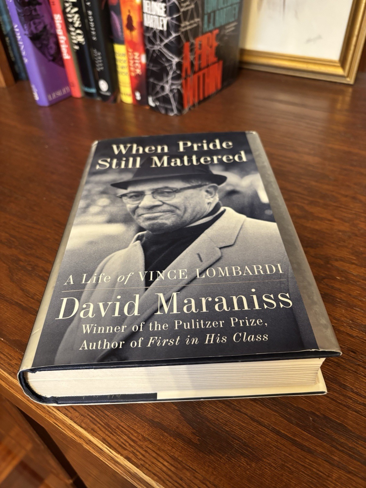 When Pride Still Mattered. David Maraniss. 1st HC Ptg. S & S 1999. Fine Unread