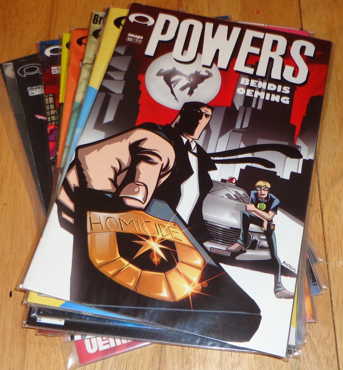 Image – Powers #25 – 37 – 2000 – Bendis, Micheal Avon Oeming – 13 Issues