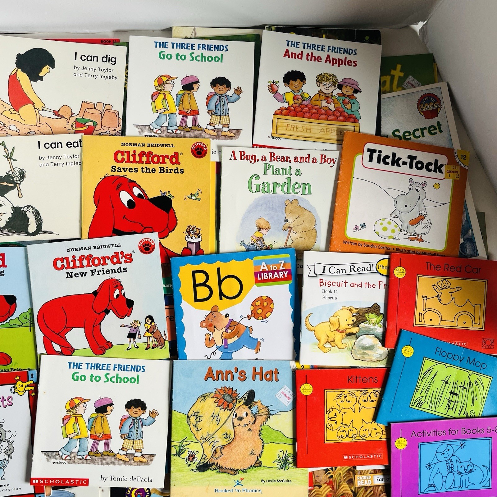 Lot 60 Leveled Readers Kids Books Kindergarten 1st Grade Classroom Library Mixed