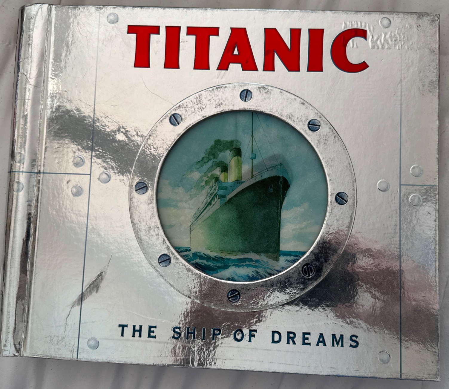 Titanic: The Ship of Dreams Hardcover Book Interactive Educational Pop Up Pages