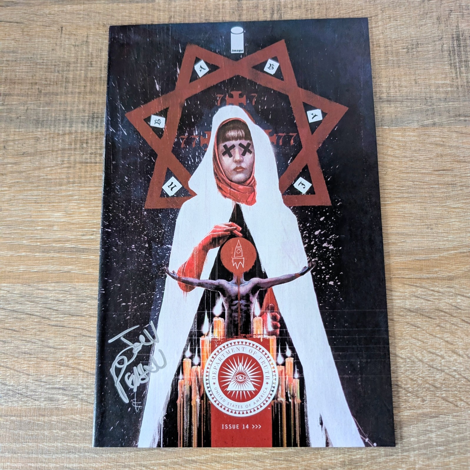 Department of Truth #14 Cover B Signed by John Pearson Image James Tynion IV