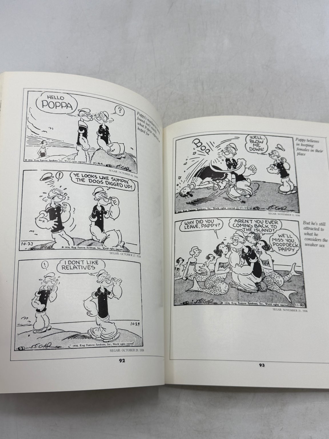 Popeye The First Fifty Years Bud Sagendorf 1979 First Printing Workman Comics