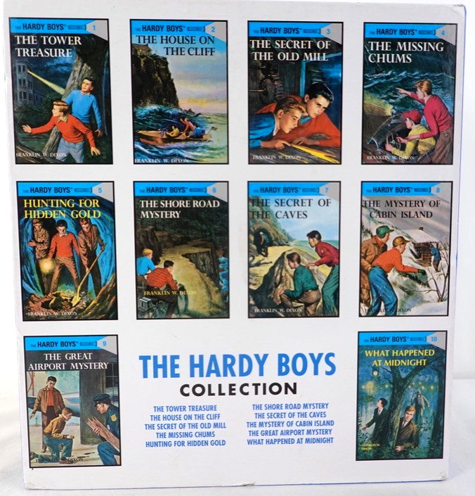 Hardy Boys Books 1-10 Mystery Collection Box Set Hardcover