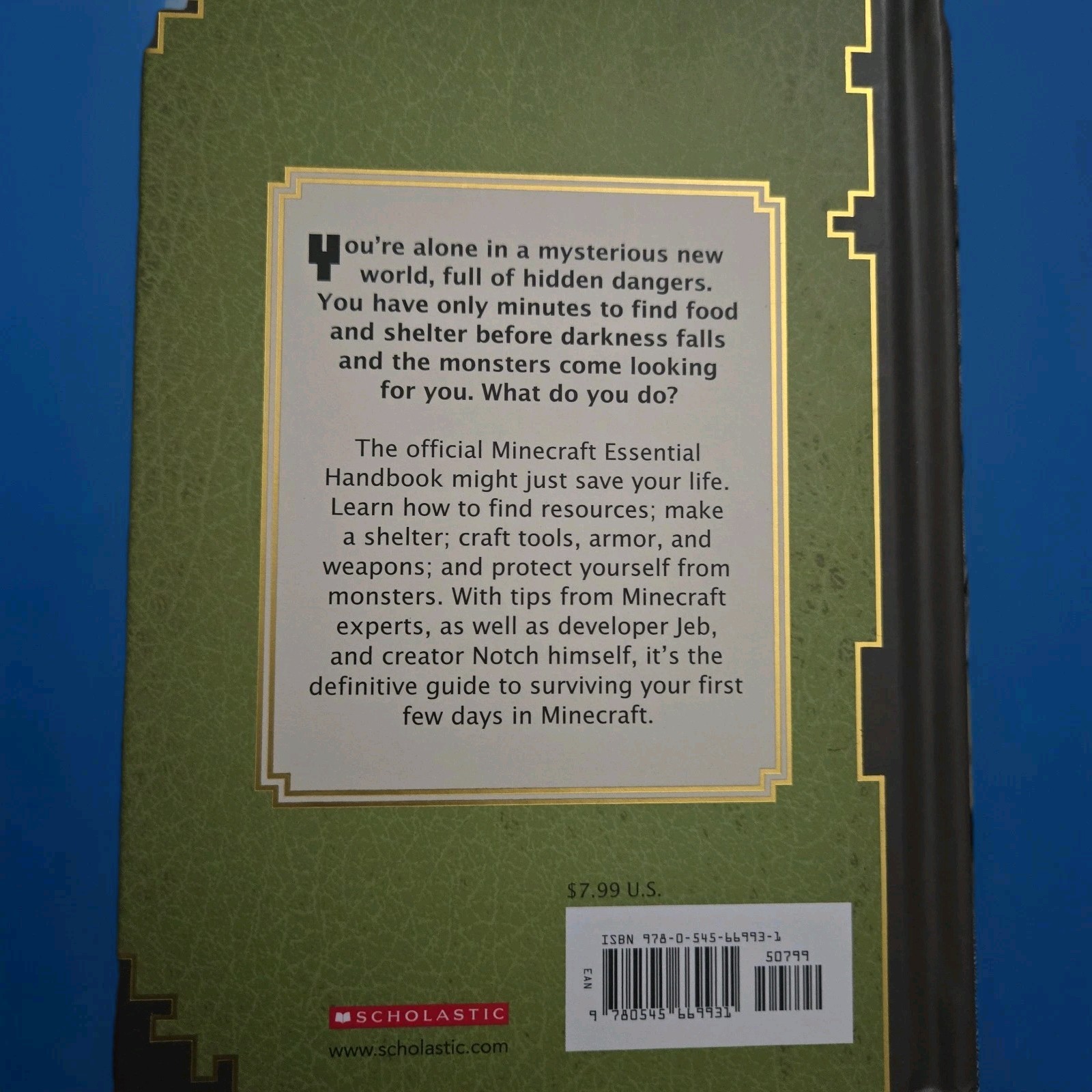 MINECRAFT BOOKS First Edition Hard Cover Never Opened And MINT