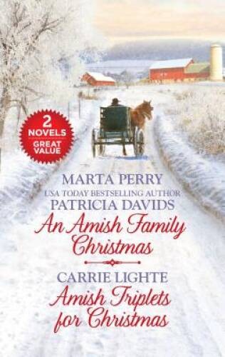 An Amish Family Christmas and Amish Triplets for Christmas: A 2-in-1 Coll – GOOD