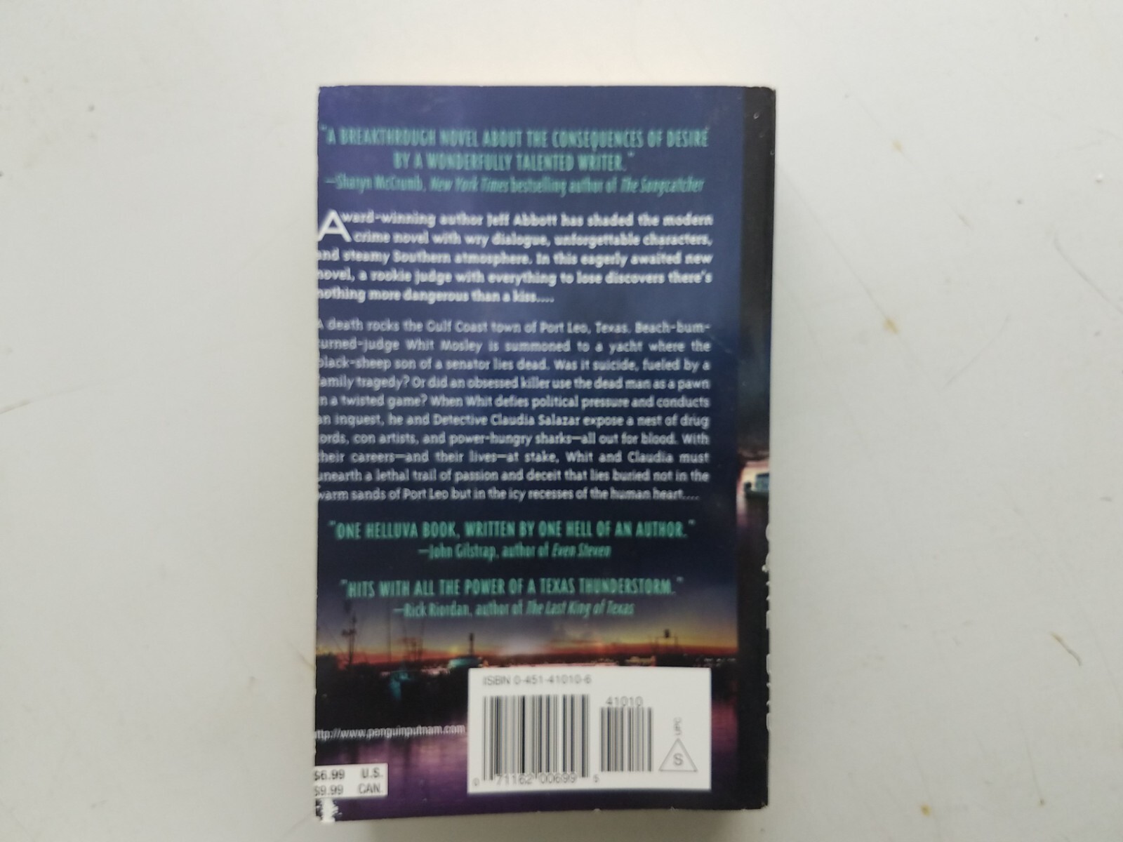 A Kiss Gone Bad by Jeff Abbott (2001 UK- A Format Paperback)