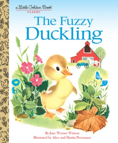 The Fuzzy Duckling (Little Golden Book) – Hardcover – GOOD