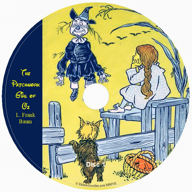 THE PATCHWORK GIRL OF OZ by L. Frank Baum 6 Audio CD Unabridged English