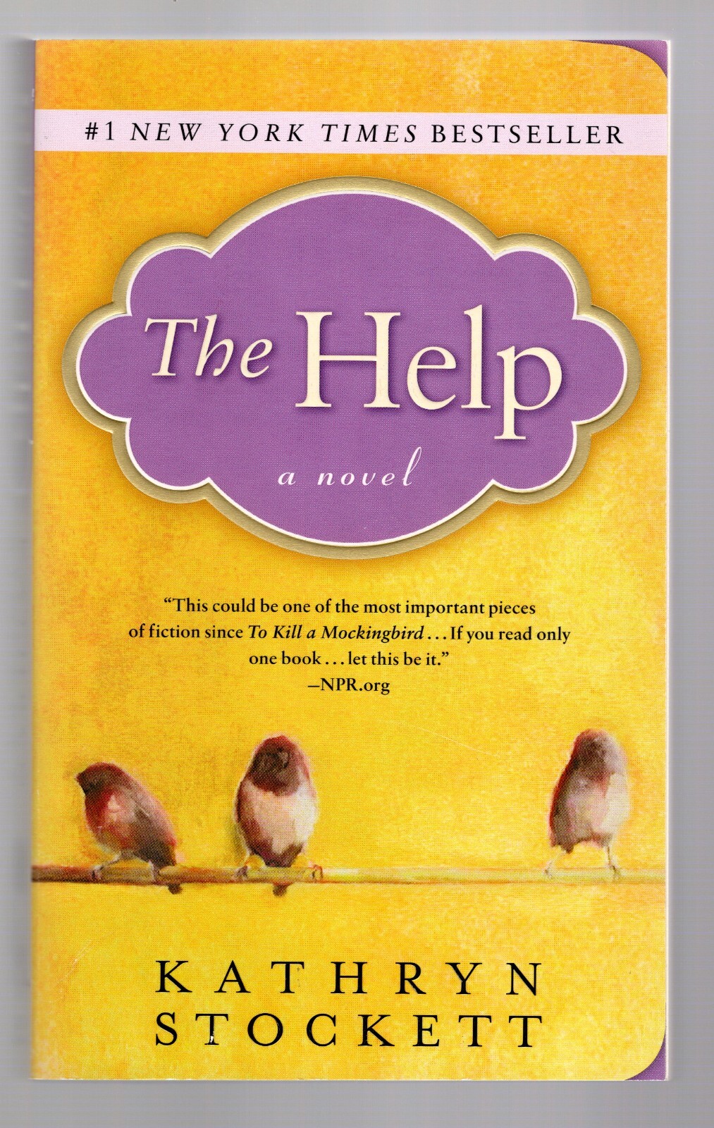 Kathryn Stockett THE HELP 1st printing trade paperback SIGNED! Brand New!