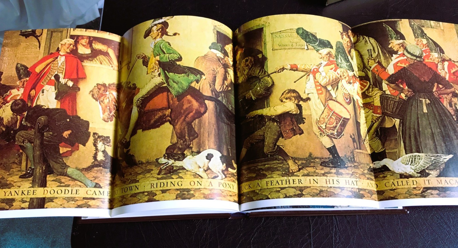 1979 Norman Rockwell Treasury Hardcover by Thomas S Buechner 216 Pages Foldouts