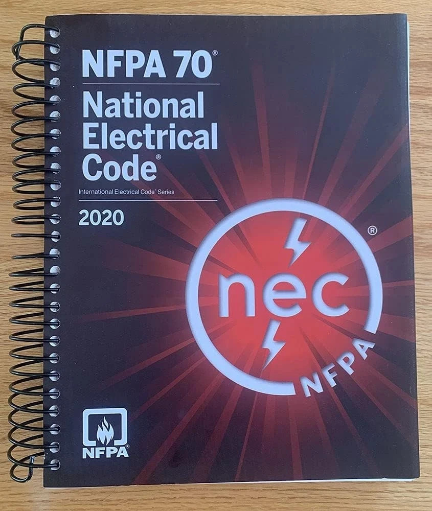 National Electric Code Spiral Book 2020 NEC NFPA 70