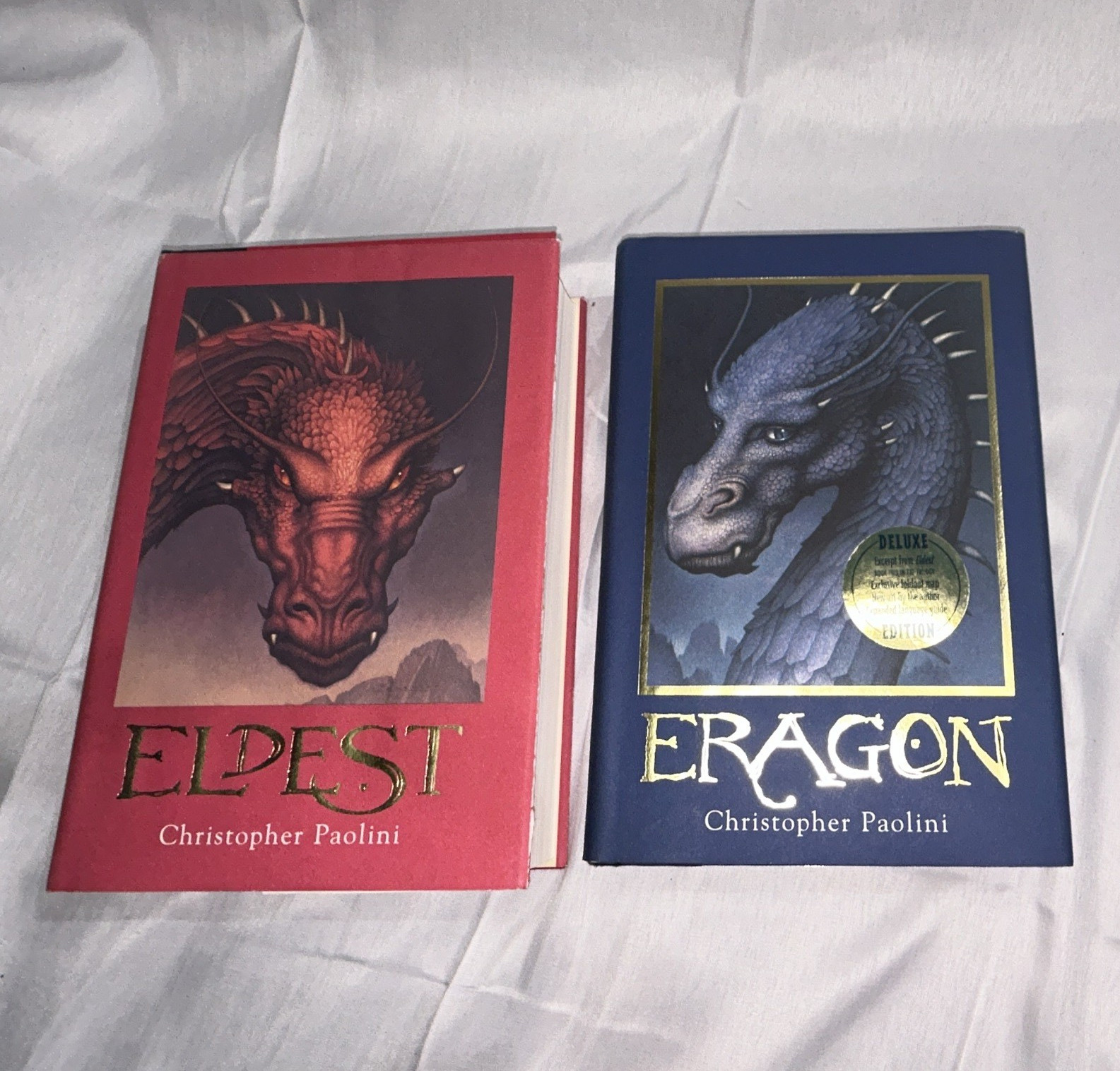 Eragon & Eldest Hardcover Deluxe Edition Inheritance Cycle Paolini Knopf