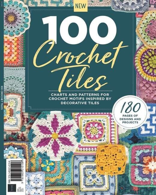 100 CROCHET TILES MAGAZINE 2023 | 180 PAGES OF DESIGN AND PROJECTS