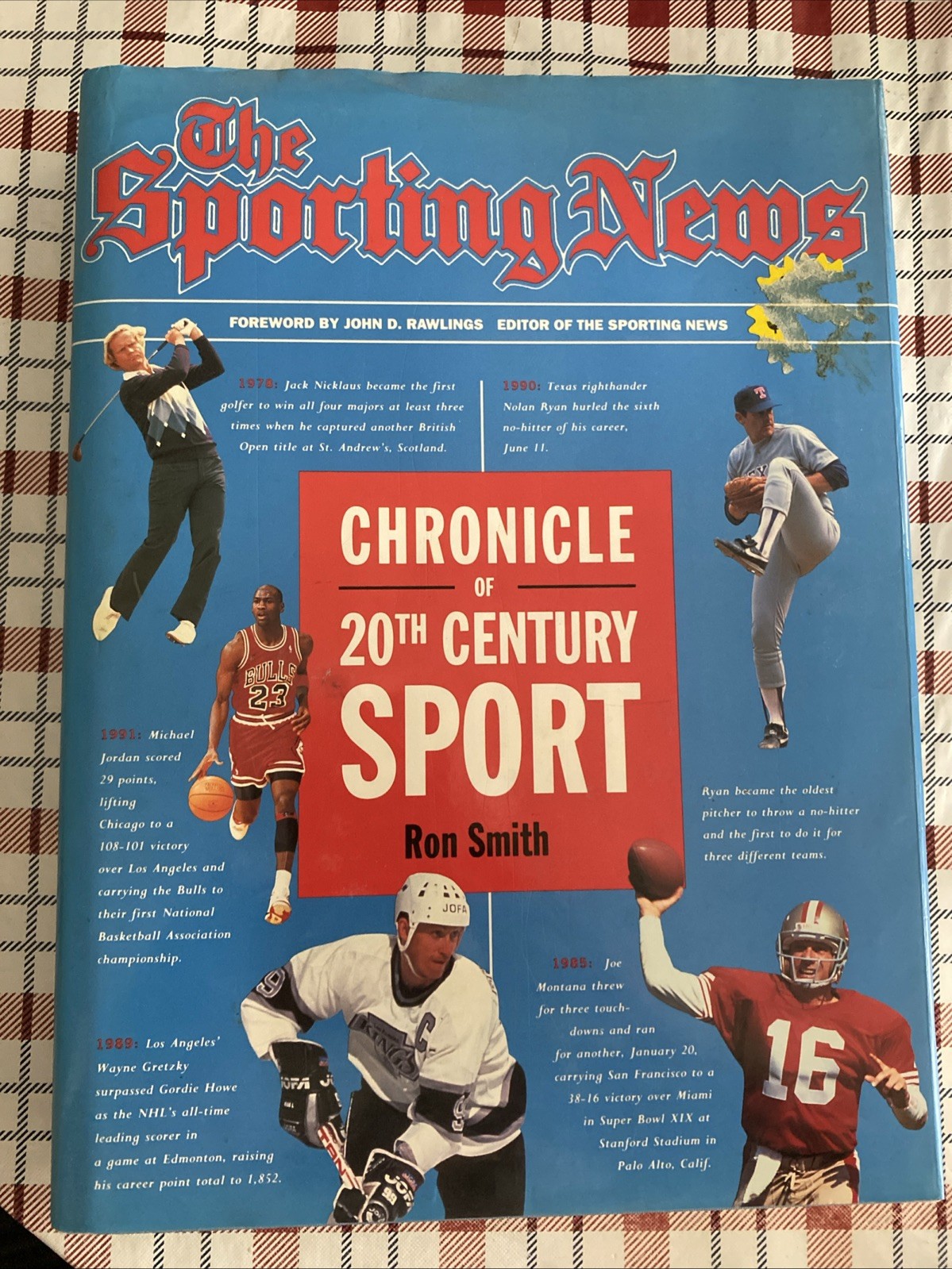 Sporting News Chronicle of 20th Century Sport By Ron Smith Hardcover Used VG