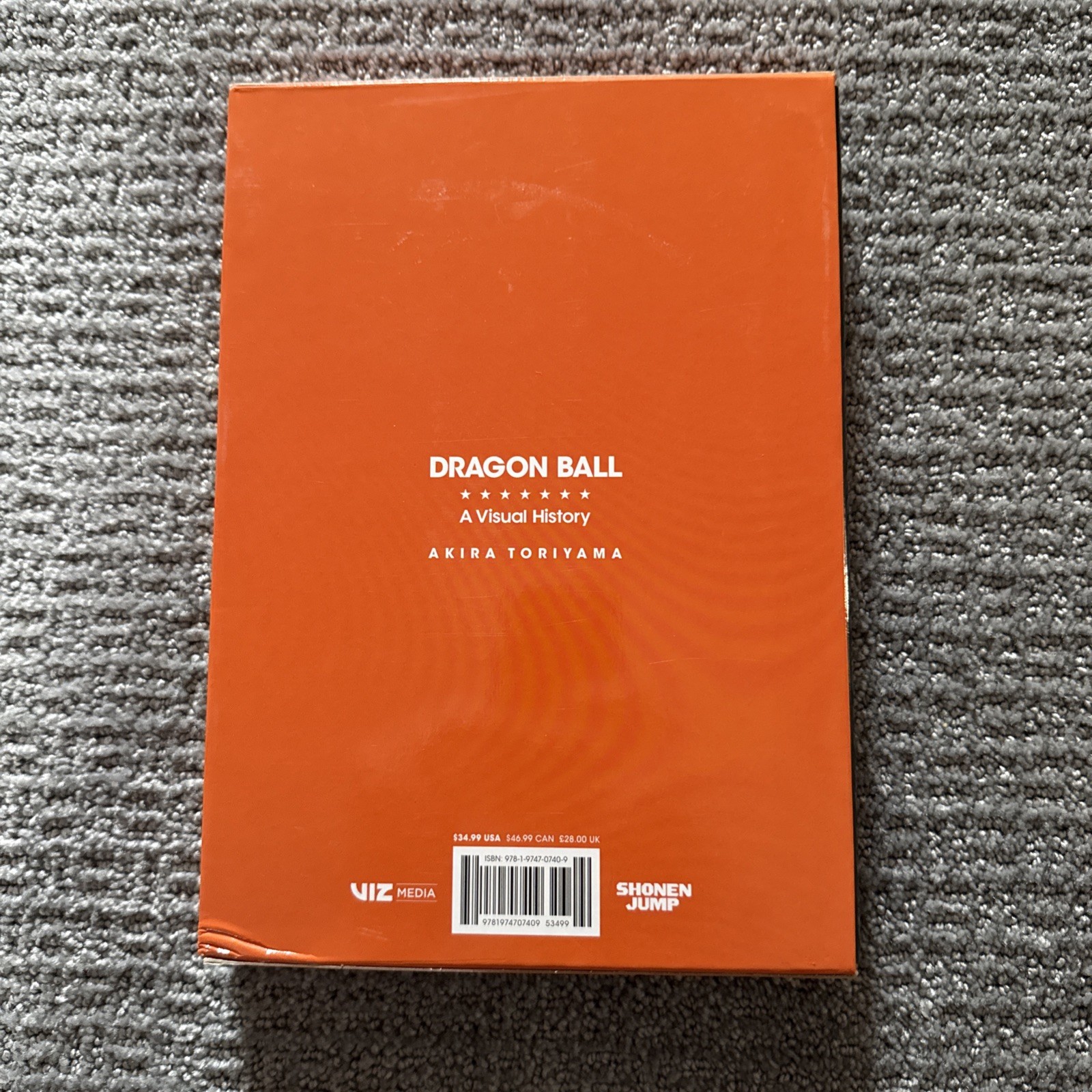 Dragon Ball: A Visual History By Akira Toriyama Hardcover Art Book Manga