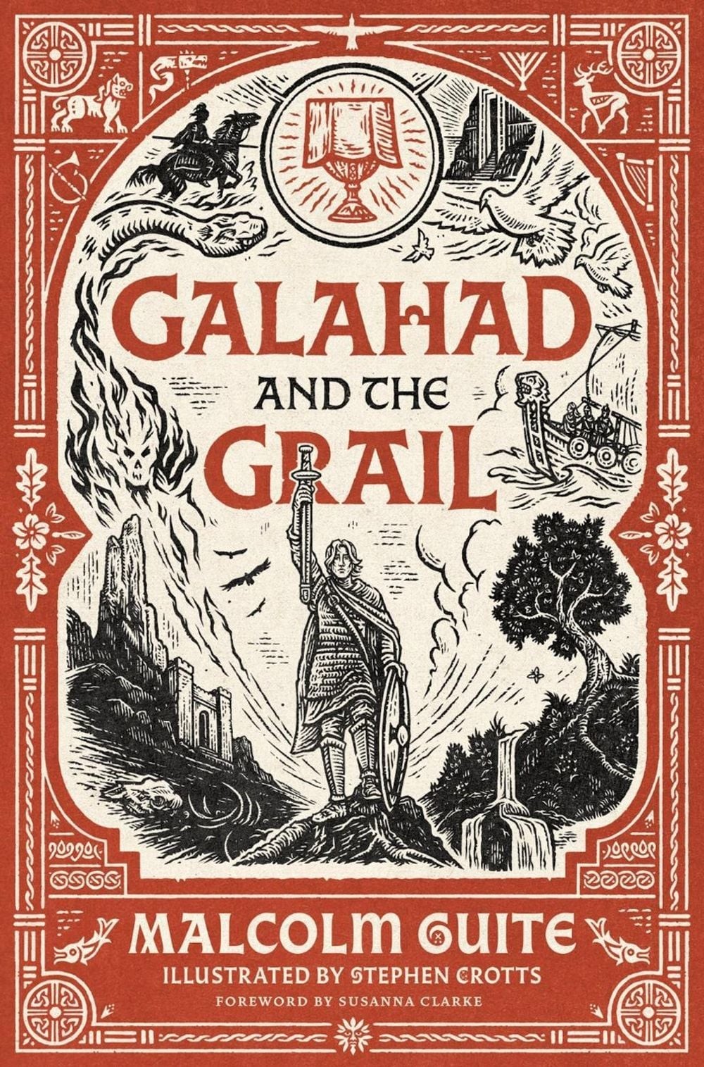Galahad and the Grail: Merlin’s Isle Volume 1 by Malcolm Guite Hardcover Book