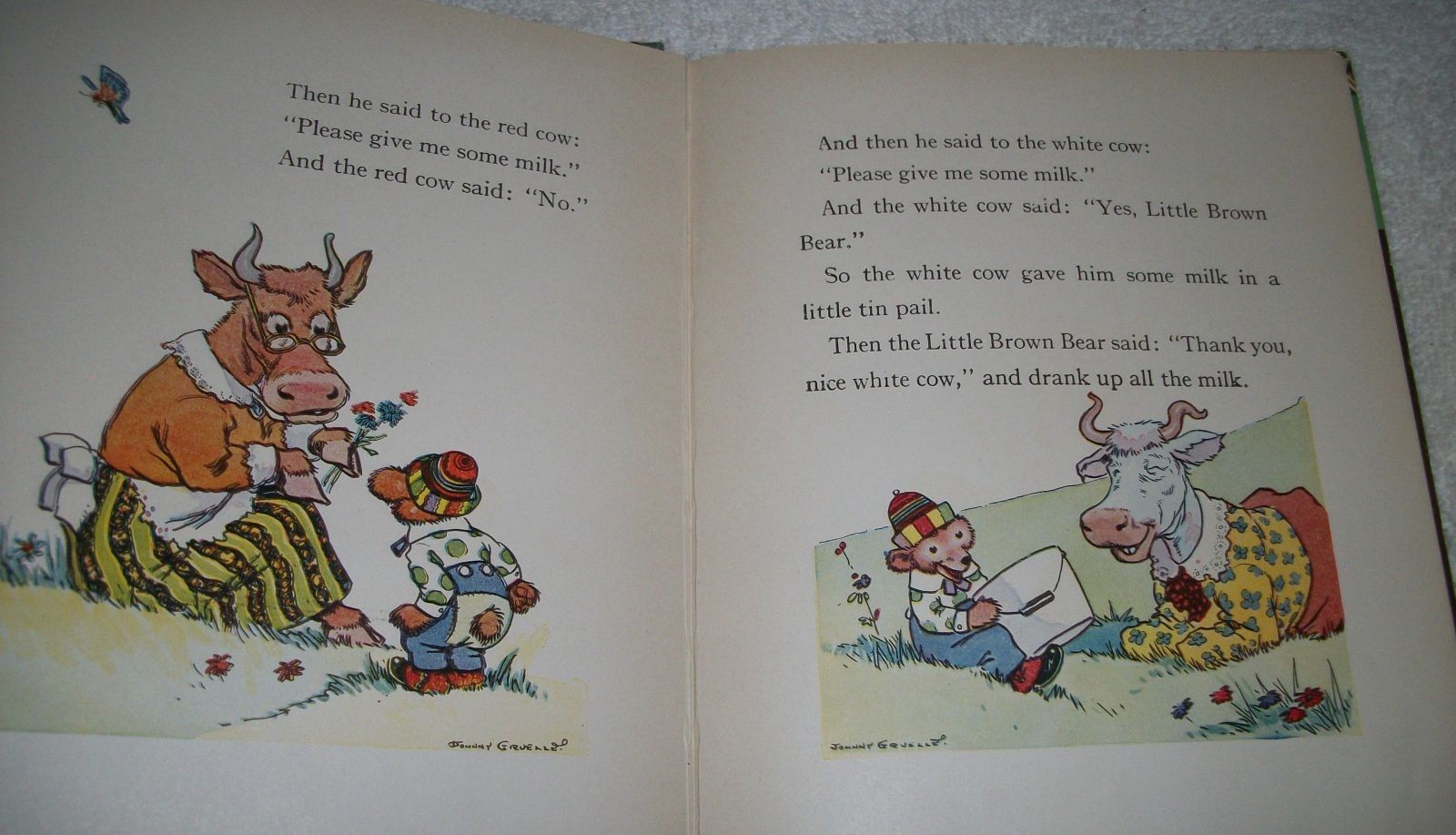 Antique The Little-Brown-Bear by Johnny Gruelle; M.A.Donohoe, 1920, 1st Edition