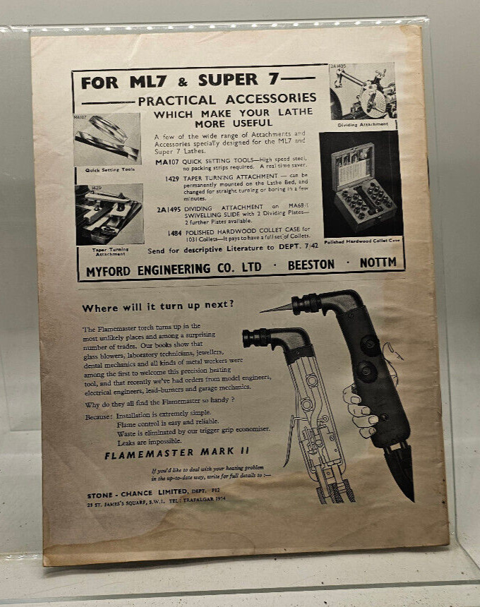 Model Engineer Magazine July 26th, 1956