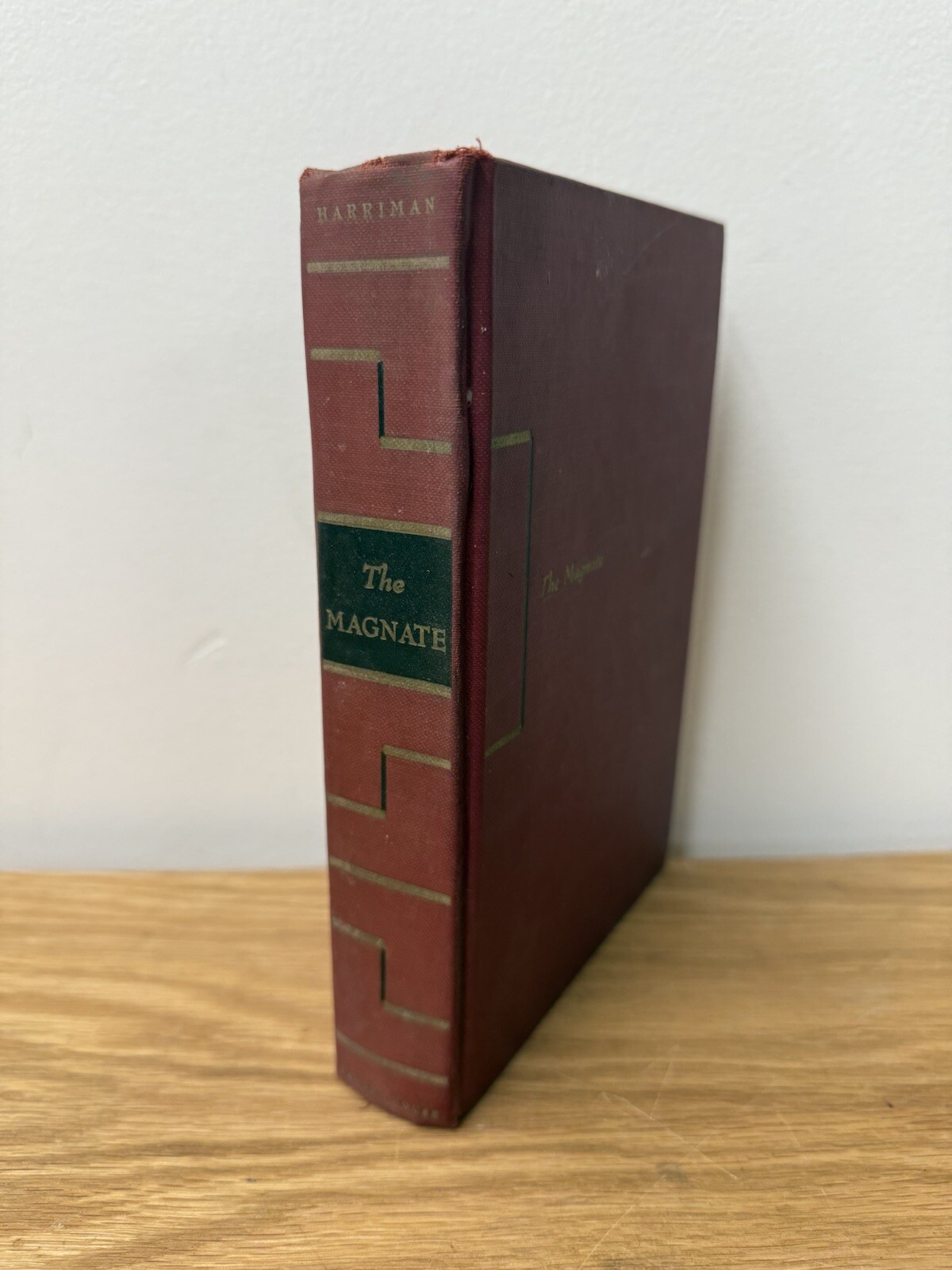 THE MAGNATE 1946 JOHN HARRIMAN FIRST PRINTING HARDCOVER BOOK RANDOM HOUSE