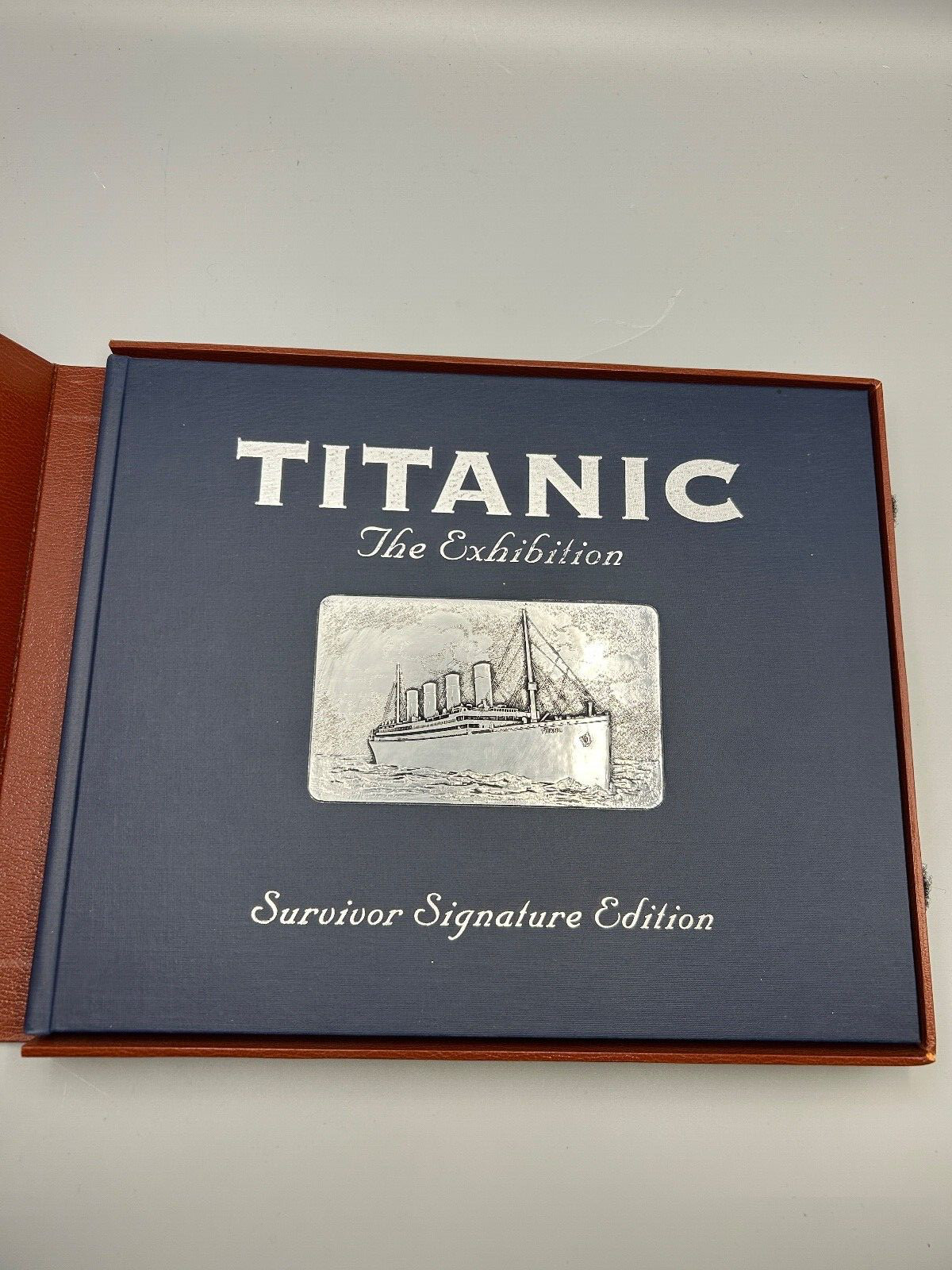 Titanic The Exhibition Book 1997 Signed Three Survivors – Limited edition of 100