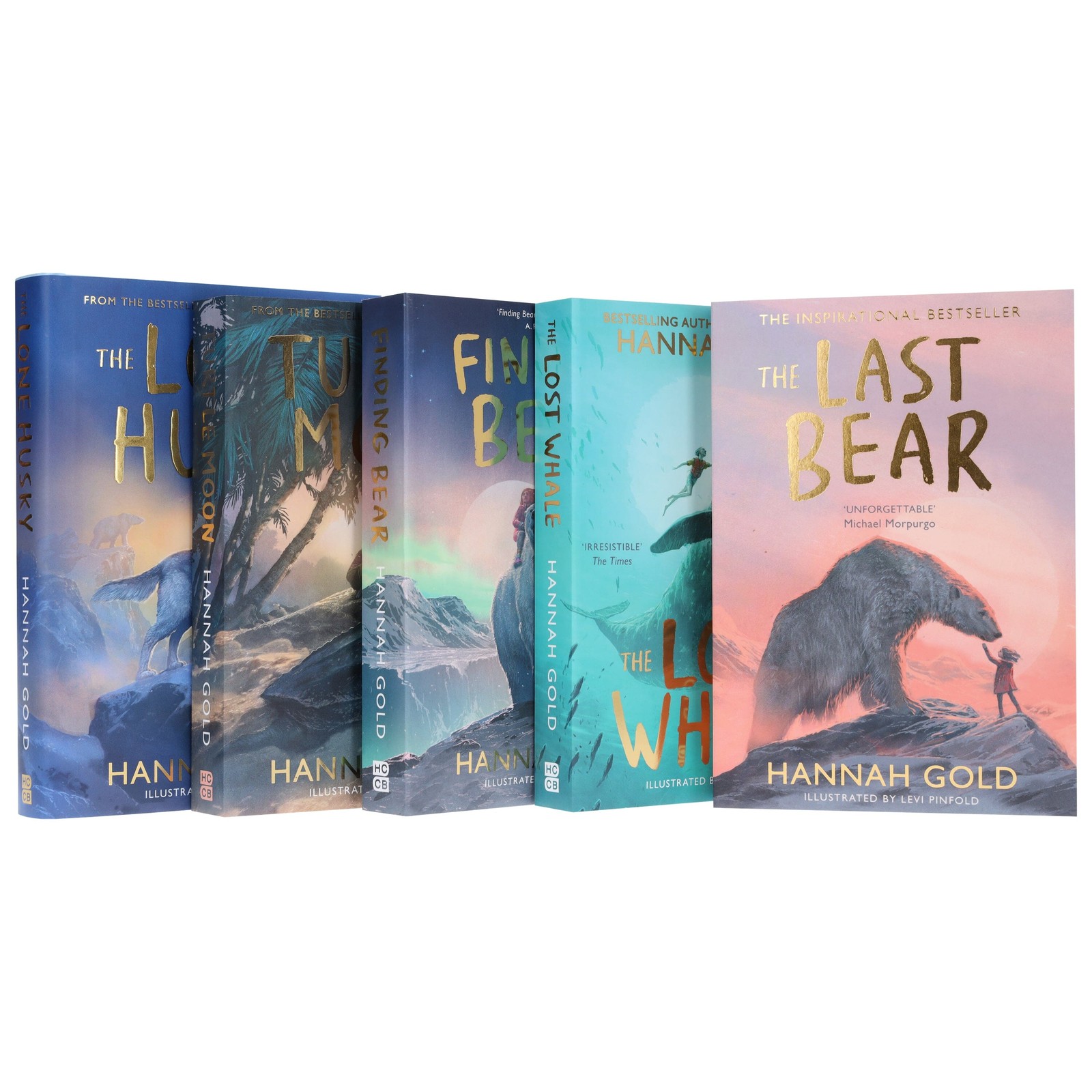 Hannah Gold Colllection Illustrated 5 Books Set – Ages 8+ – Paperback/Hardback