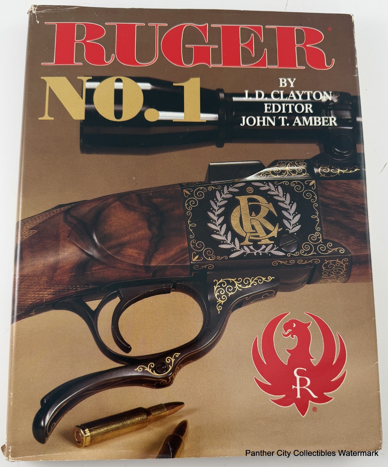 1983 1st Edition Ruger No. 1 Clayton Amber Firearms History Book Blacksmith
