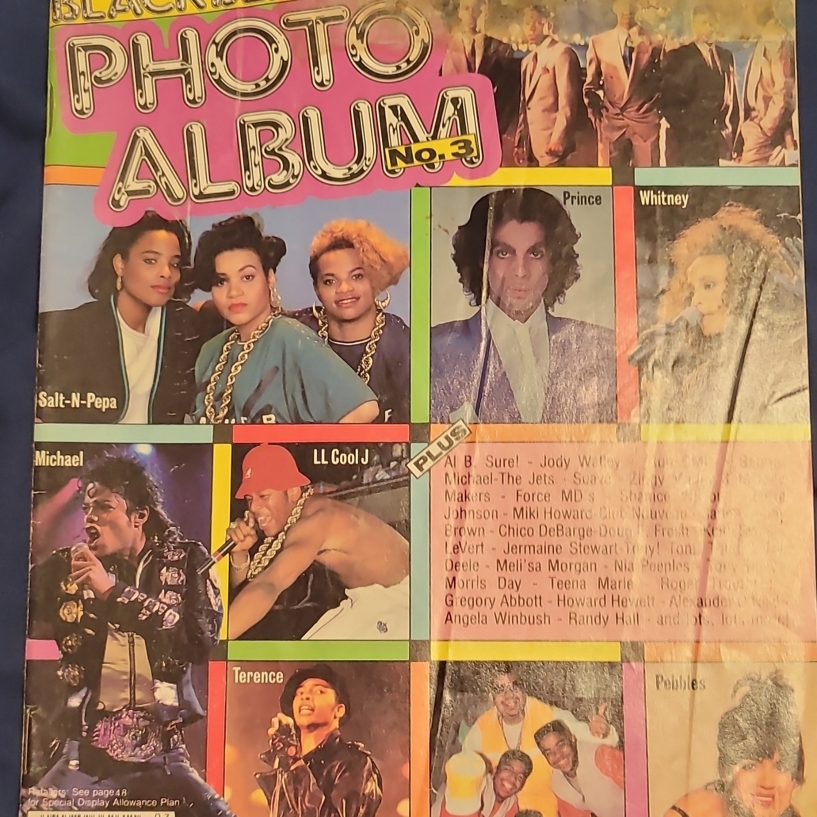 Black Beat Photo Album Dec 1987 Issue 3 Illustrated Prince Whitney LL Cool J