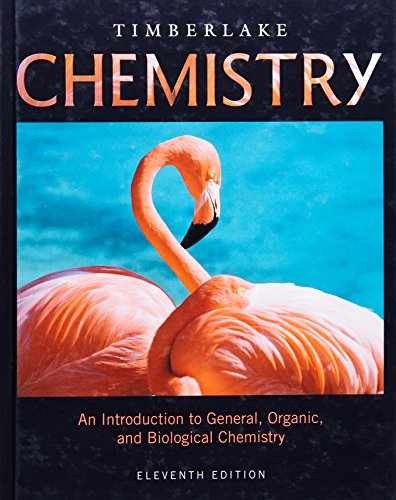 Chemistry: An Introduction to – Hardcover, by Timberlake Karen C. – Very Good