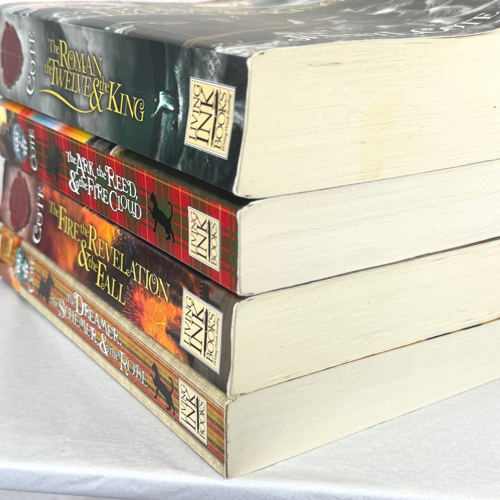 Jenny L. Cote Epic Order of the Seven Book Set of 4 Fantasy Adventure Series