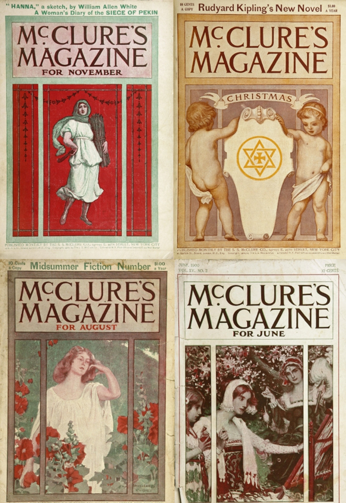 30 Old Issues of the McClure’s / McClure’s Magazine – Vol. 2 (1896-1904) on DVD