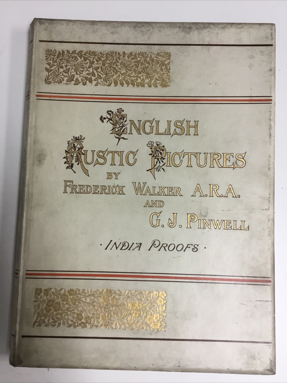English Rustic Pictures Walker & Pinwell, India Proofs 1882