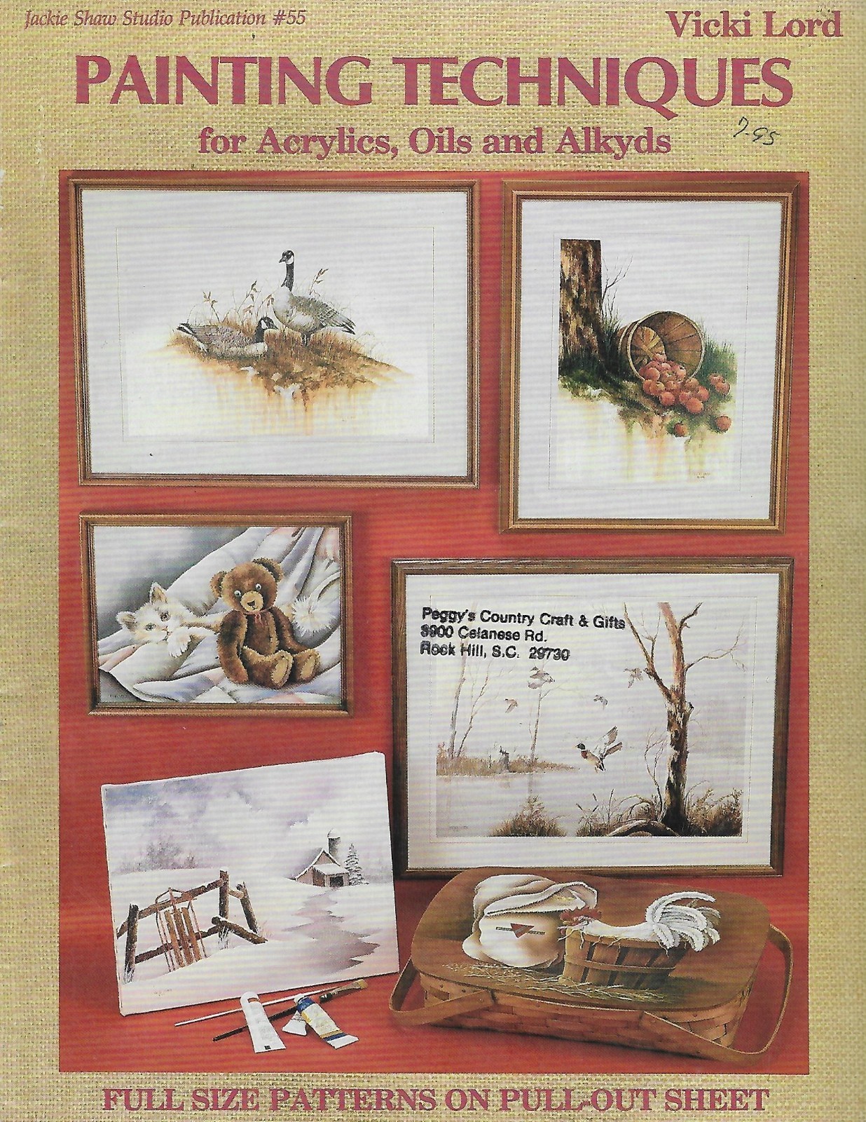 Painting Techniques for Acrylis, Oils and Alkyds by Vicki Lord