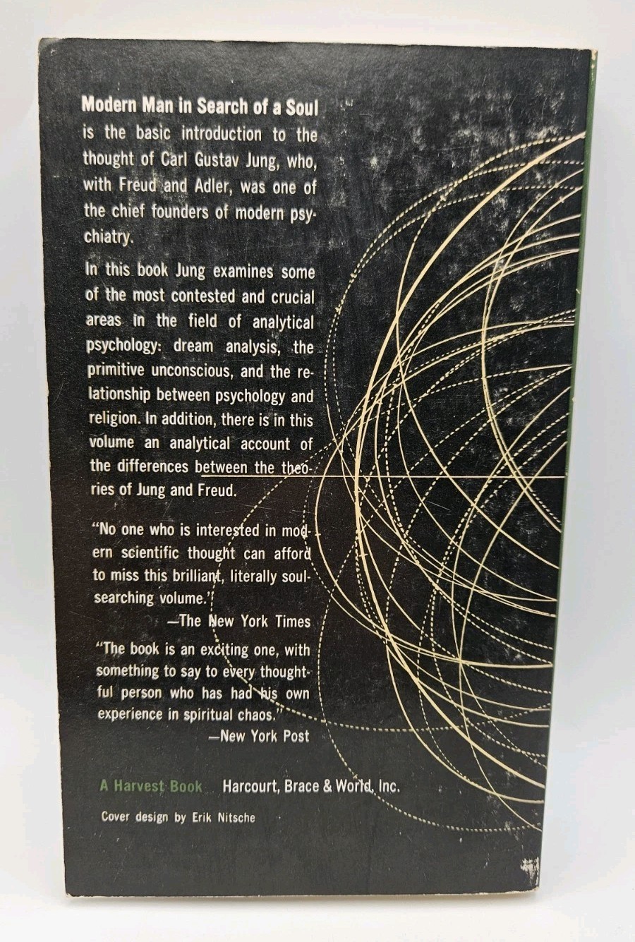 Modern Man in Search of a Soul by C.G. Jung Paperback Book Harvest Books NICE!