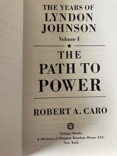 The Years of Lyndon Johnson Complete 4 Vol. PB Set Robert A. Caro Very Good