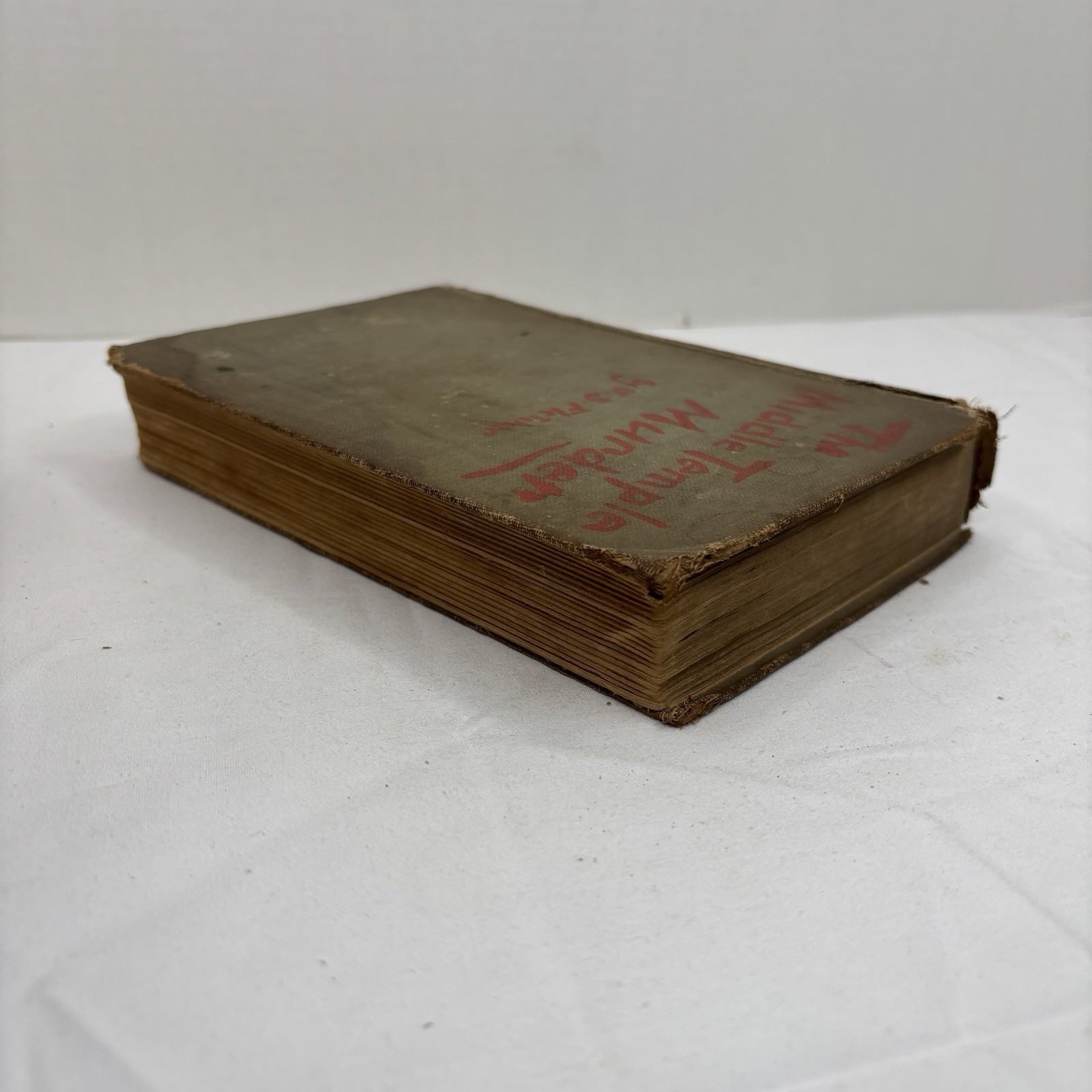 The Middle Temple Murder by J.S. Fletcher 1922 Vintage Book