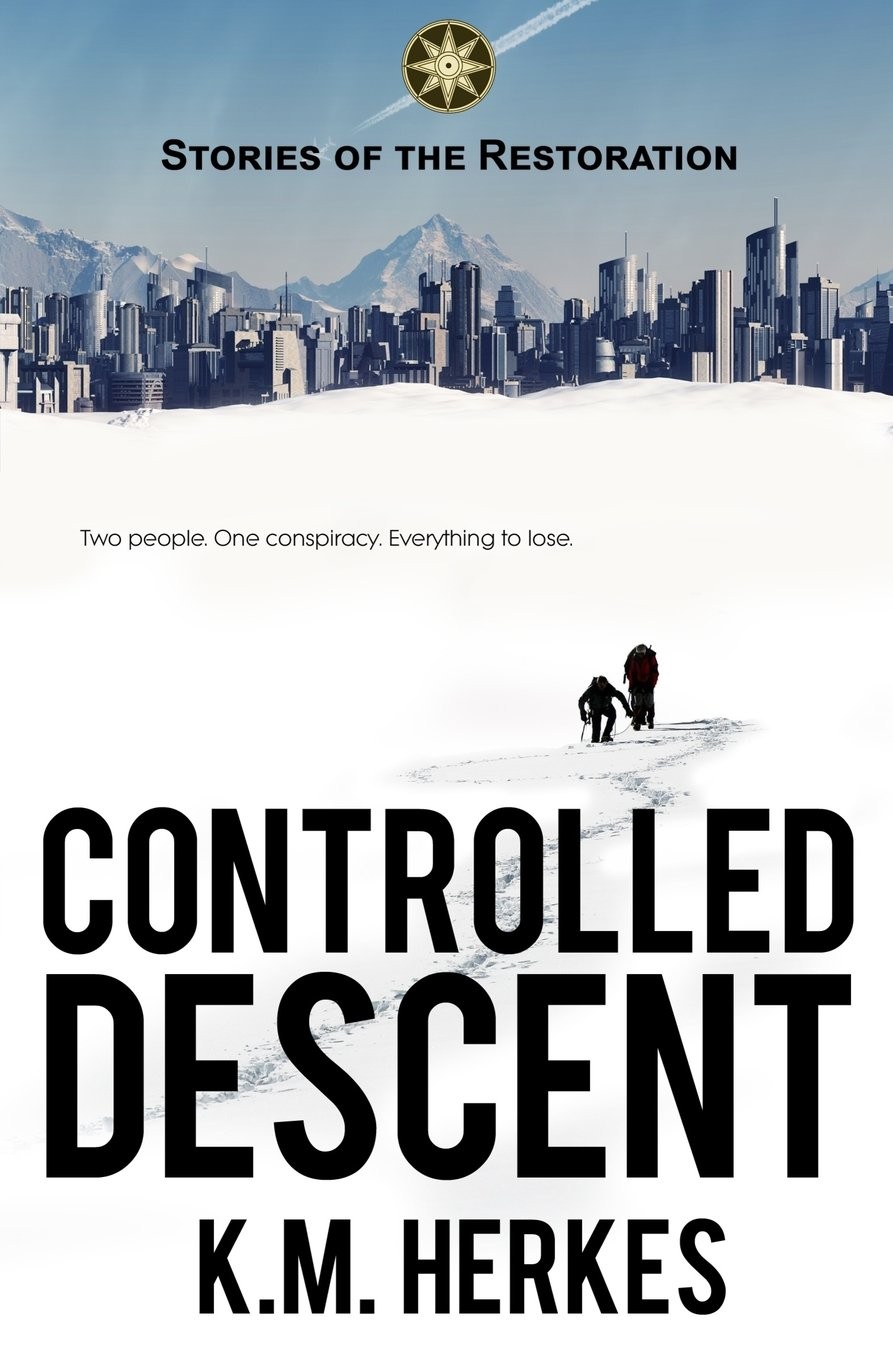 Controlled Descent (Stories Of the Restoration) – Herkes, K. M. – Good – See…
