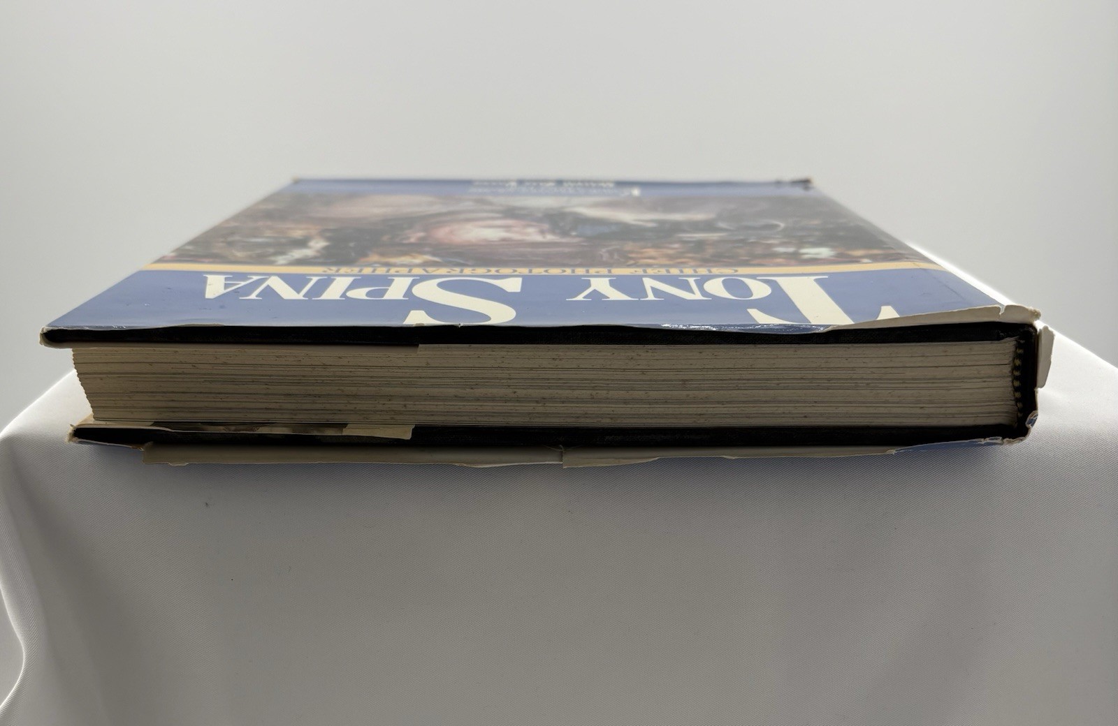 Tony Spina Chief Photographer Detroit Free Press 1988 1st Ed. Signed/Inscribed