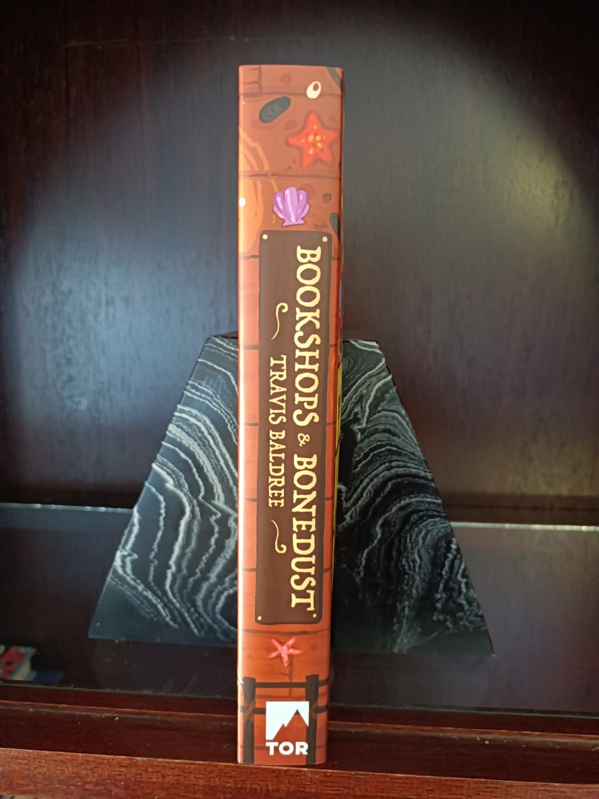 Bookshops & Bonedust_Travis Baldree_HCDJ_1st Edition_SIGNED_Bookish Box_VeryGood