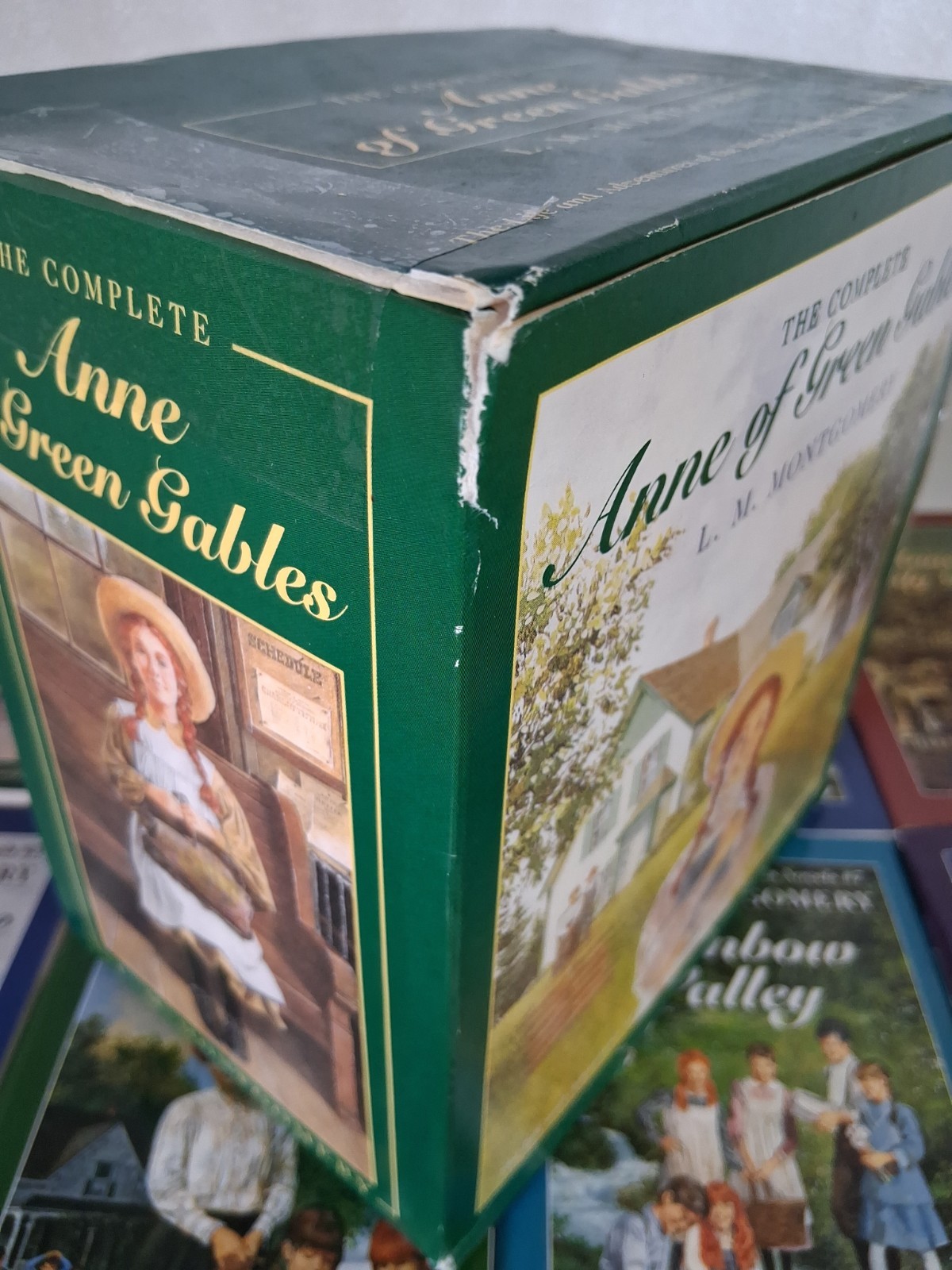 Anne of Green Gables Complete 8-Book Box Set L.M. Montgomery Bantam VTG 1990’s