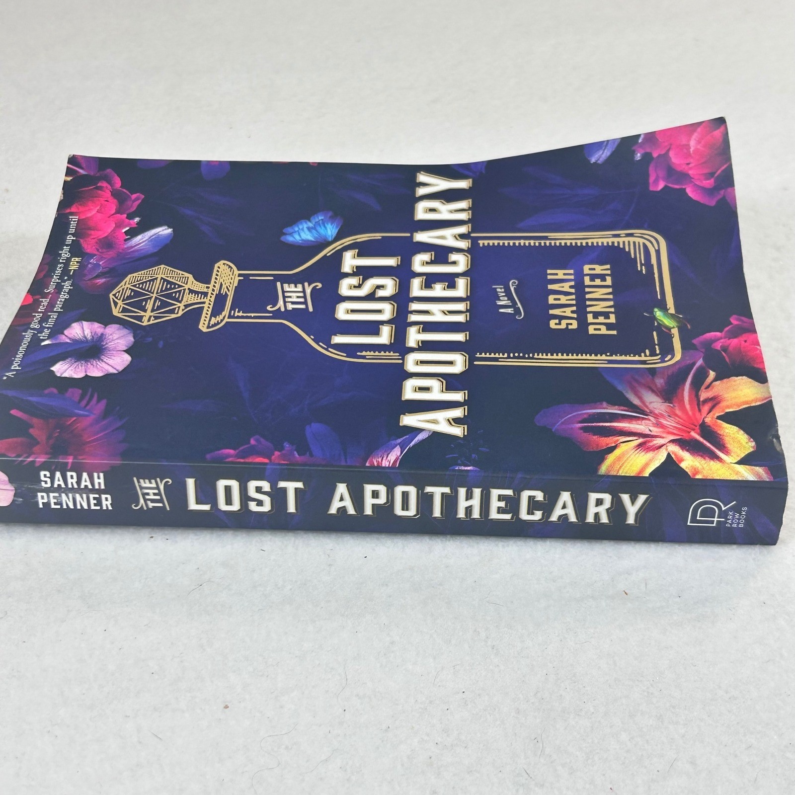 The Lost Apothecary by Sarah Penner Paperback Historical Fiction Mystery Novel